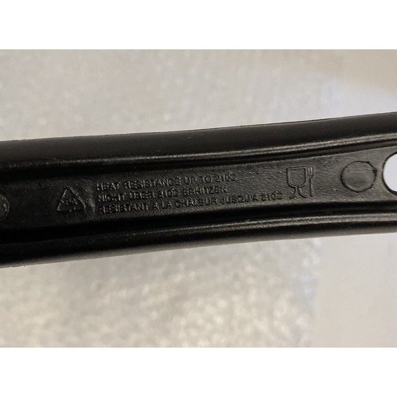 Vtg Black Nylon Cooking Serving Ladle Plastic Handle 11” Comfort Grip Soup - Picture 4 of 7